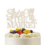 She's off the Market кекс topa-- Farmer рынок Thema свадебный душ одинокий party teoke-shon автомобиль mpa