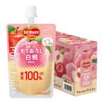 Del Monte Dell monte pyure фрукты потертость ... белый персик Mix 110g×6 шт плоды 100% смузи фрукты пюре 