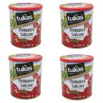 Tukas помидор паста 830g x 4 шт / Tukas Tomato Paste (Canned) 830g x 4 шт Турция производство / 830g