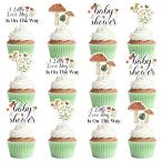 Little Bug is on the Way Cupaketopa-, лето весна насекомое Thema капкейк украшение baby душ . другой .. party сопутствующие товары 