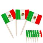 JOMOSPO Mexico национальный флаг .. для ., Mexico topa- pick, Mini из дерева Country палочка, коктейль капкейк, осьминог фрукты балка,sinkotemayopa-