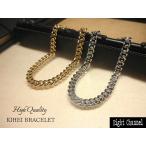 Yahoo! Yahoo!ショッピング(ヤフー ショッピング)ブレスレット 喜平 キヘイ メンズ チェーン 6ミリ幅 ゴールド シルバー アメカジ Hip Hop B系 ストリート バイカー
