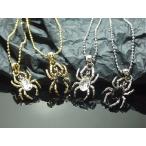 Yahoo! Yahoo!ショッピング(ヤフー ショッピング)ペンダント 蜘蛛 可愛い スパイダー シルバー ゴールド 黒 Rock パンク ロック クモ バンギャ V系