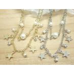 Yahoo! Yahoo!ショッピング(ヤフー ショッピング)ネックレス 星 パール 真珠 甘め キラキラ バンギャ ロリータ かわいい