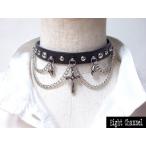 Yahoo! Yahoo!ショッピング(ヤフー ショッピング)チョーカー クロス スカル 十字架 ドクロ 骸骨 髑髏 シルバー 黒 Punk パンク ロック バンギャ Rock Punk ゴスロリ
