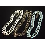 Yahoo! Yahoo!ショッピング(ヤフー ショッピング)ネックレス 鎖 ゴージャス 可愛い ターコイズ 黒 白 ゴールド セール セレブ V系 B系 ダンサー バンギャ パーティー