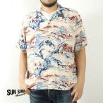 サンサーフ アロハシャツ 和柄 2025春夏 新作 SS39422 SUN SURF 東洋エンタープライズ SCENERY OF JAPAN ハワイアンシャツ 半袖 アメカジ メンズ 大人 おしゃれ