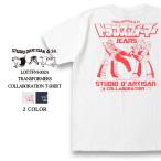 ショッピングトランスフォーマー ダルチザン Tシャツ 2022春夏 新作 トランスフォーマー TFM-002A STUDIO D'ARTISAN USAコットンプリントTシャツ ステュディオダルチザン