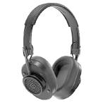 MASTER ＆ DYNAMIC MH40 Over-Ear Wireless Headphones Gen II, Black Metal/Black Coated Canvas/Black Leather