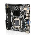 H61 ME Mini ITX Motherboard, DDR3 LGA 1155 PC Mainboard Support NVME M.2 WiFi M.2 Bluetooth VGA + HD USB Gaming Mainboard