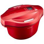 シャープ SHARP KN-HT24B-R ヘルシオ ホットクック 水なし自動調理鍋 2.4L 大容量タイプ レッド 新品 送料無料