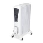 デロンギ DeLonghi RHJ65L0712 ユニカルド オイルヒーター 1200W 8から10畳 ピュアホワイト＋ブラック 新品 送料無料