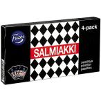 Fazer обезьяна mia kiSalmiakki 40g x 4 коробка ( Финляндия производство параллель импортные товары )