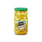 Tukas グリーンペッパーピクルス 335g - Tukas Tiny Hot Pepper Pickles (Glass) 335gr