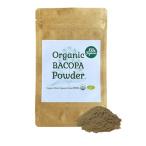 100% органический bakopa(b черновой mi-) пудра /BACOPA (Brahmi) Powderotomea Zenna waterhyssop чистый bako