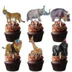 18 шт g Ritter лев Gorilla десерт капкейк topa- pick . сырой животное Thema оборудование орнамент сопутствующие товары baby душ мужчина женщина ребенок - pi