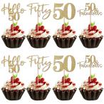 50 лет. капкейк topa-,50 лет. день рождения капкейк topa-,50 anniversary commemoration кекс topa-, Gold g Ritter 50 Th золотой брак память день. 