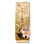 葉っピイ向島園 国産 有機栽培茶 三年番茶 残留農薬検査済 農薬不使用 マクロビ 荒茶の状態で三年間常温熟成して焙煎 カフェインタンニンが少ない 毎日