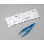オオサキメディカル 滅菌プラスチックピンセット 125mm 1箱（1本/袋×100袋入 55628 (0-9091-01)