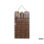 ウォーム・ハート 抗菌おくすりハウス みまもり習慣 お薬カレンダー ウォールポケット 1週間1日3回用 OHW-1W3P (8-7394-11)