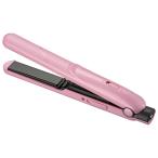 オーム電機 Iberisモバイルヘアアイロン ピンク HB-HIUD-P 00-5690