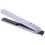 オーム電機 Iberisモバイルヘアアイロン ヴァイオレット HB-HIUD-V 00-5691