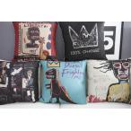ジャン ミシェル・バスキアJean-Michel Basquiat作品 現代アート　名作　抱き枕　クッションカバー 45cmx45cm