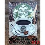  кофе Starbucks * retro style * metal автограф american смешанные товары жестяная пластина табличка / украшение / балка / ресторан / Cafe / кофейня /20cm*30cm