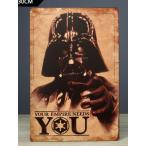 『スター・ウォーズ（Star Wars）』映画ポスター　アメリカ雑貨★レトロ調★メタルサイン　ブリキ看板/飾り/バー/レストラン/カフェ/喫茶店/20cm*30cm
