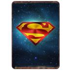 スーパーマン Superman 映画ポスター　アメリカ雑貨★レトロ調★メタルサイン　アメリカンブリキ看板/飾り/バー/レストラン/カフェ/喫茶店/20cm*30cm