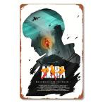 『アキラ』映画ポスター メタルサイン　ブリキ看板　インテリア雑貨　お部屋　お店　バー　飾り物　