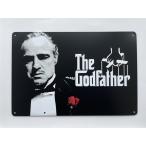 『ゴッドファーザー』The Godfather  映画ポスター　アメリカ雑貨★レトロ調★メタルサイン　ブリキ看板/飾り/バー/レストラン/カフェ/喫茶店