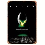 『エイリアン』映画　ポスター　 メタルサイン　ブリキ看板　金属　インテリア雑貨　お部屋　お店　バー　飾り物　20x30cm