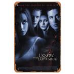 『ラストサマー』映画　ポスター　 メタルサイン　ブリキ看板　金属　インテリア雑貨　お部屋　お店　バー　飾り物　20x30cm