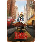 『トムとジェリー』映画ポスター　 メタルサイン　ブリキ看板　インテリア雑貨　お部屋　お店　バー　飾り物　20x30cm