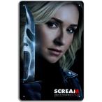 『スクリーム』映画ポスター　 メタルサイン　ブリキ看板　インテリア雑貨　お部屋　お店　バー　飾り物　