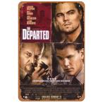 『ディパーテッド』映画ポスター　 メタルサイン　ブリキ看板　インテリア雑貨　お部屋　お店　バー　飾り物　
