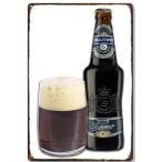 バルチカビール　Baltika Brewery  ロシアのビール★アメリカ雑貨　レトロ調　ブリキ看板 /飾り/バー/レストラン/カフェ/喫茶店　インテリア　20x30cm