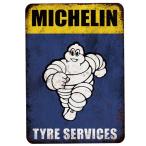  Michelin Michelin шина постер * retro style * жестяная пластина табличка / украшение / балка / ресторан / Cafe / кофейня /20cm*30cm
