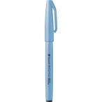 ぺんてる　筆タッチサインペン蛍光ブルー　ＳＥＳ１５Ｃ−ＦＳ【返品・交換・キャンセル不可】【イージャパンモール】