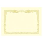ササガワ　厚口OA賞状用紙　ク　B4判縦書用　10-1277【返品・交換・キャンセル不可】【イージャパンモール】