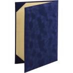 美濃商会　証書ファイル　植毛　紺　Ｂタイプ　８２８２−０２【返品・交換・キャンセル不可】【イージャパンモール】
