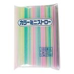カラーミニストロー　ＢＮ?０４　バラ　1束（100本）【イージャパンモール】