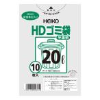 ＨＤゴミ袋　半透明　＃０１４　２０Ｌ　１束（１０枚）【イージャパンモール】