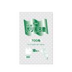Ｎポリ風呂敷　７００角　透明　水玉　１束（１０枚）【イージャパンモール】