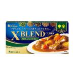 ★まとめ買い★　ハウス食品　 クロスブレンドカレー　中辛　１４０ｇ　×10個【イージャパンモール】