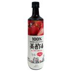 ★まとめ買い★　ＣＪ 美酢 いちご ９００ｍｌ　×12個【K-FOODフェア2021飲料】【イージャパンモール】