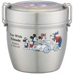 【送料無料】ディズニー、ピーナッツ、ジブリ　真空ステンレス丼ランチジャー　ＳＴＬＢＤ６／４７１８２７（ミッキーマウス＆フレンズコミック）【ギフト館】