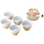 【送料無料】萩焼　姫萩　茶器揃（茶コシ付）　２−３８【ギフト館】