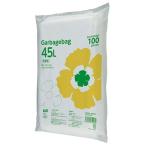 ゴミ袋エコノミー 半透明 45L 1パック(100枚)